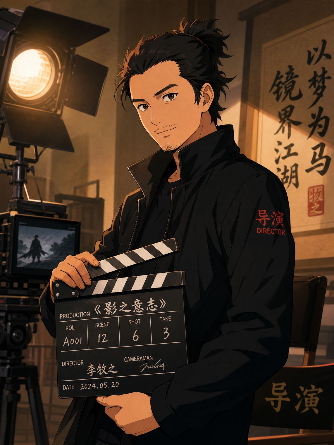 同人动漫首席动漫导演李牧之